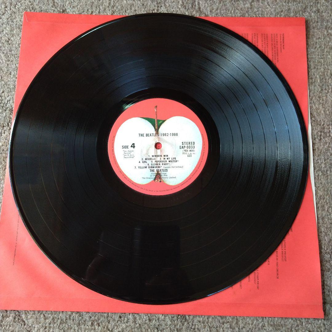 ザ・ビートルズベストアルバム1962年〜1966年（赤盤)日本国内盤 LP2枚組
