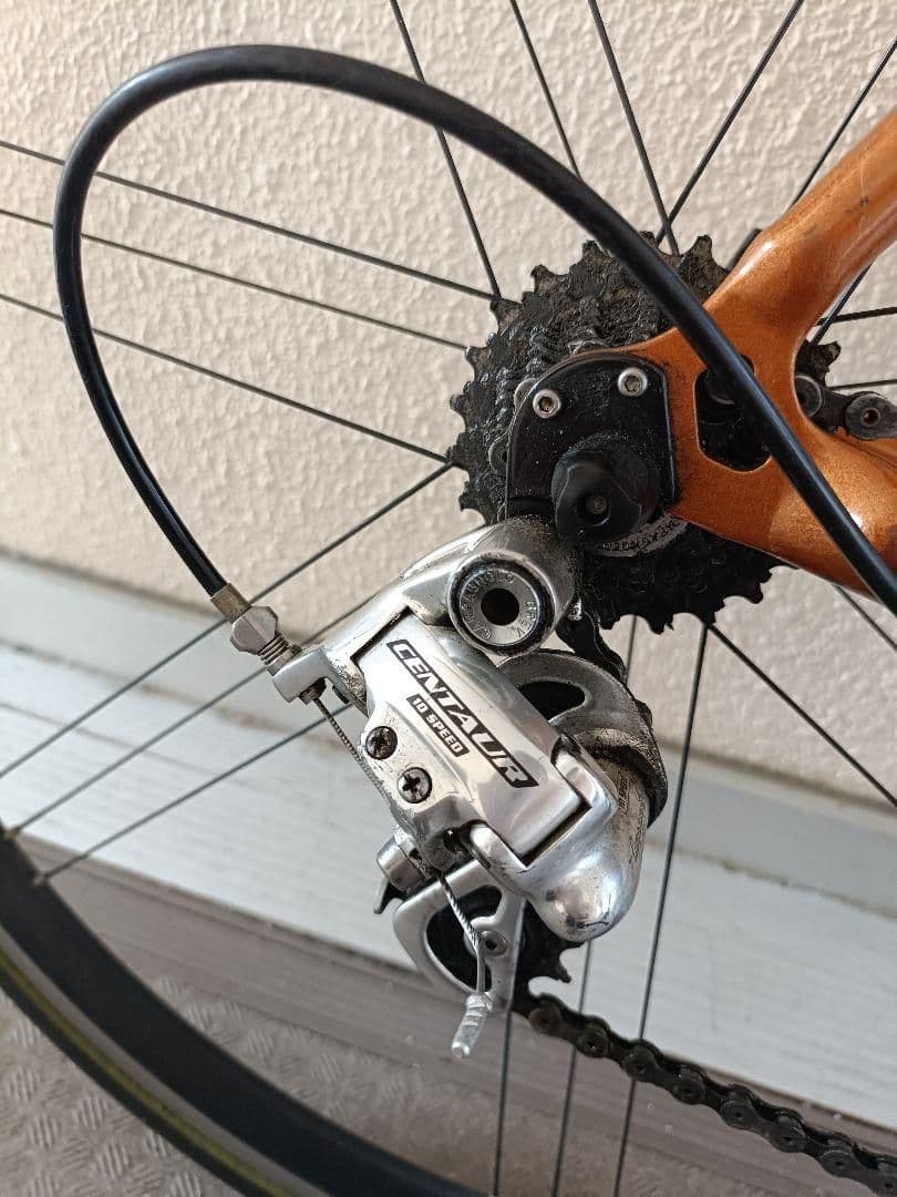 レア！Cannondale オレンジ ロードバイク