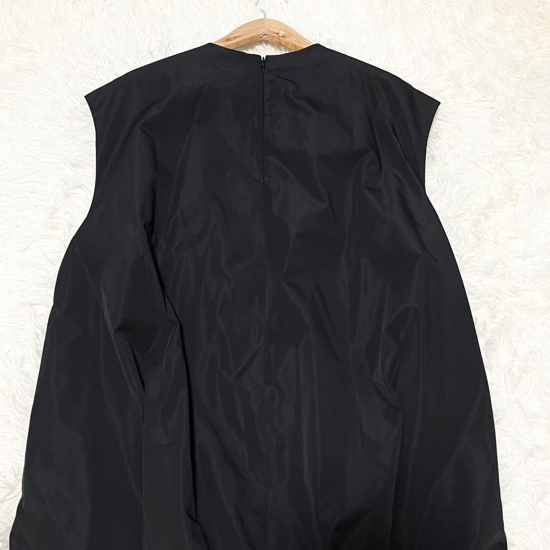 【完売品】24SS✨️美品 アドーア アルチザンタフワンピース ブラック 38