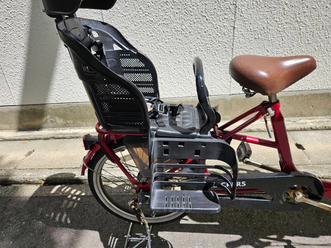 けい。丸石サイクル　ふらっか～ず　子供乗せ自転車3人乗り