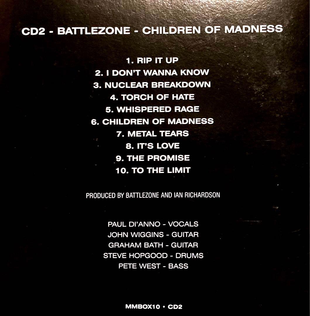 [輸入盤 CD] Battlezone / Fight Goes On