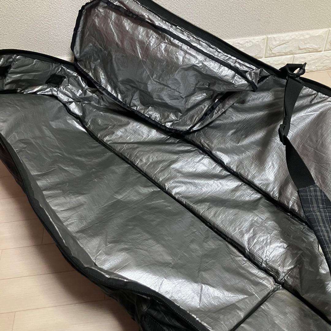 キャスターコロコロ付/DAKINE ダカイン スノーボードバック チェック柄