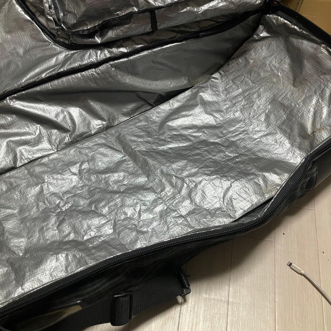 キャスターコロコロ付/DAKINE ダカイン スノーボードバック チェック柄