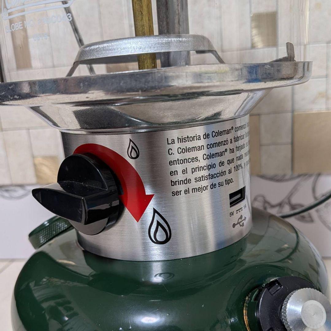 Coleman ノスタルジアLEDランタン 極美品