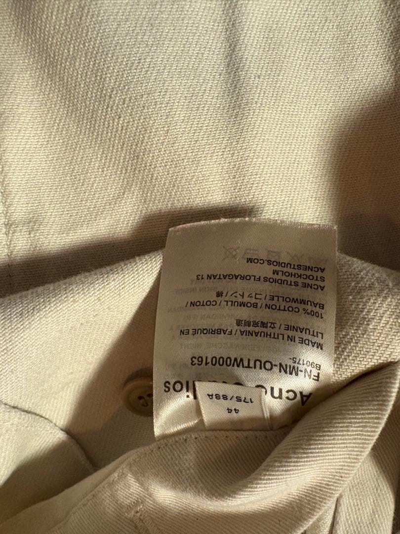 サ*ー様 Acne Studios　リバーシブルデニムジャケット