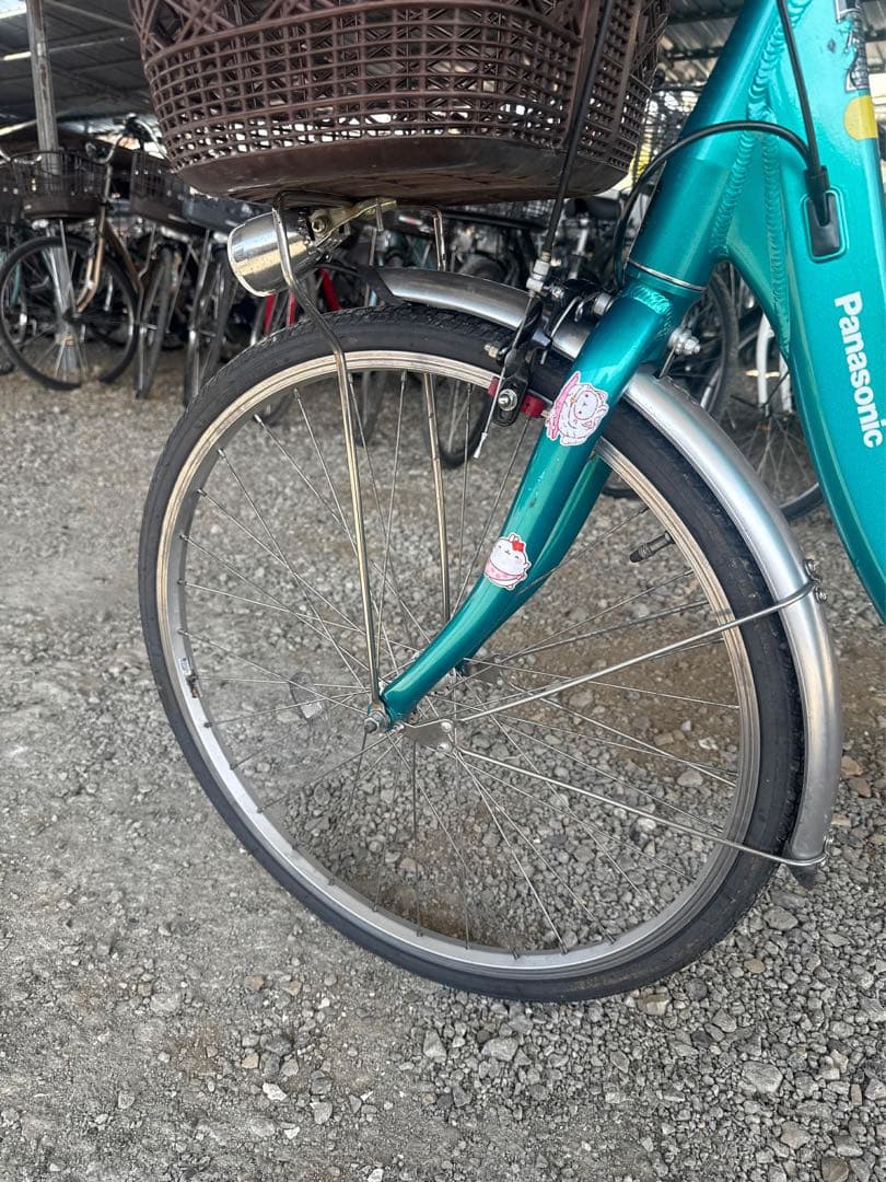 ティール 電動アシスト自転車 前バスケット付き