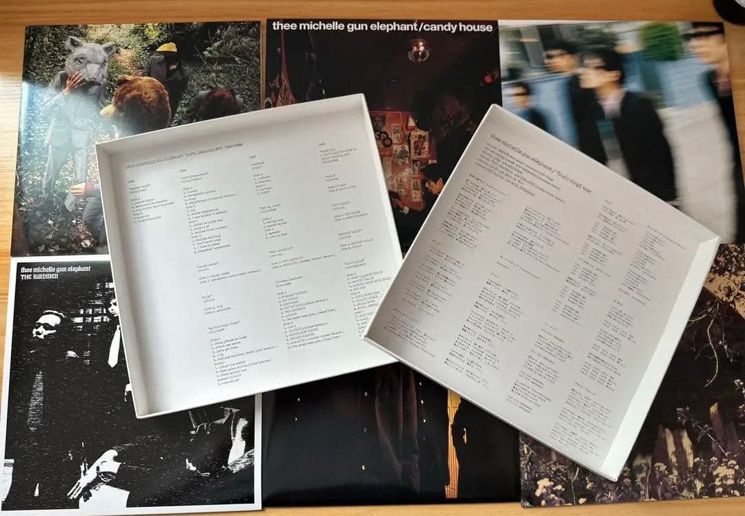 ミッシェルガンエレファント7inch vinyl box