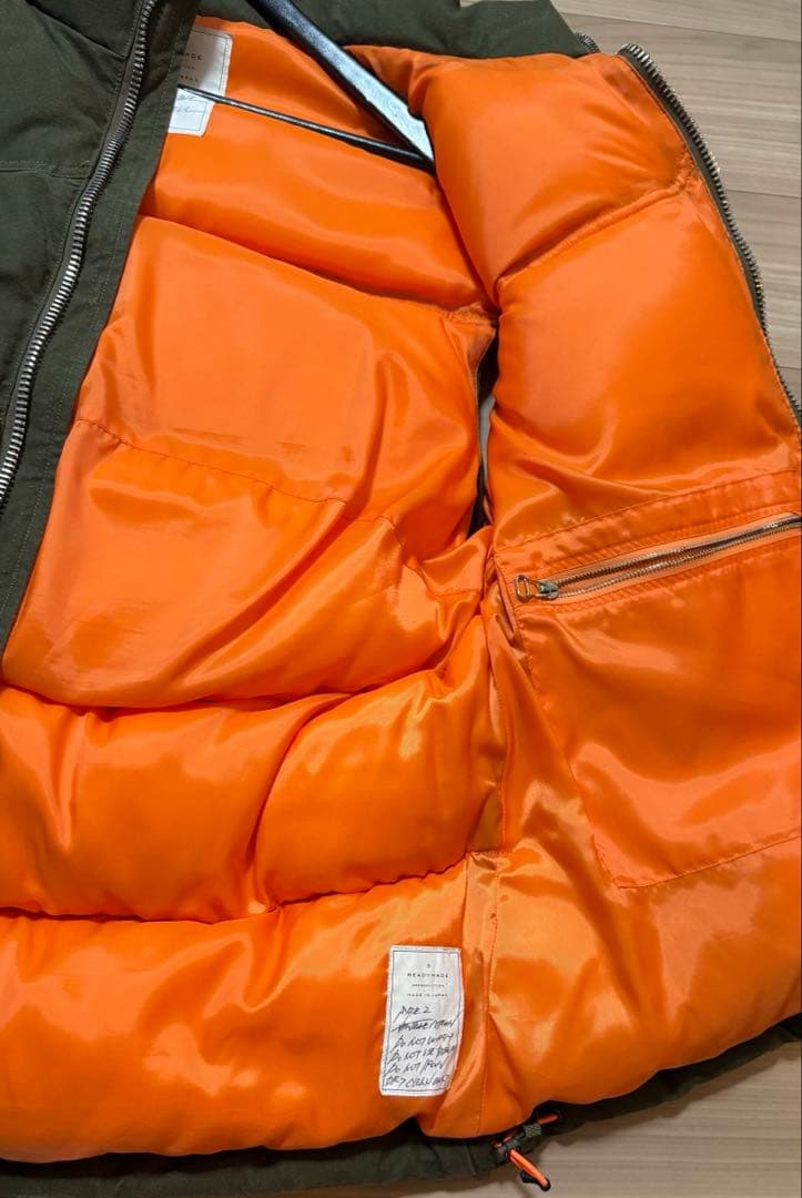 DOWN VEST 1 VINTAGE COTTON サイズ2