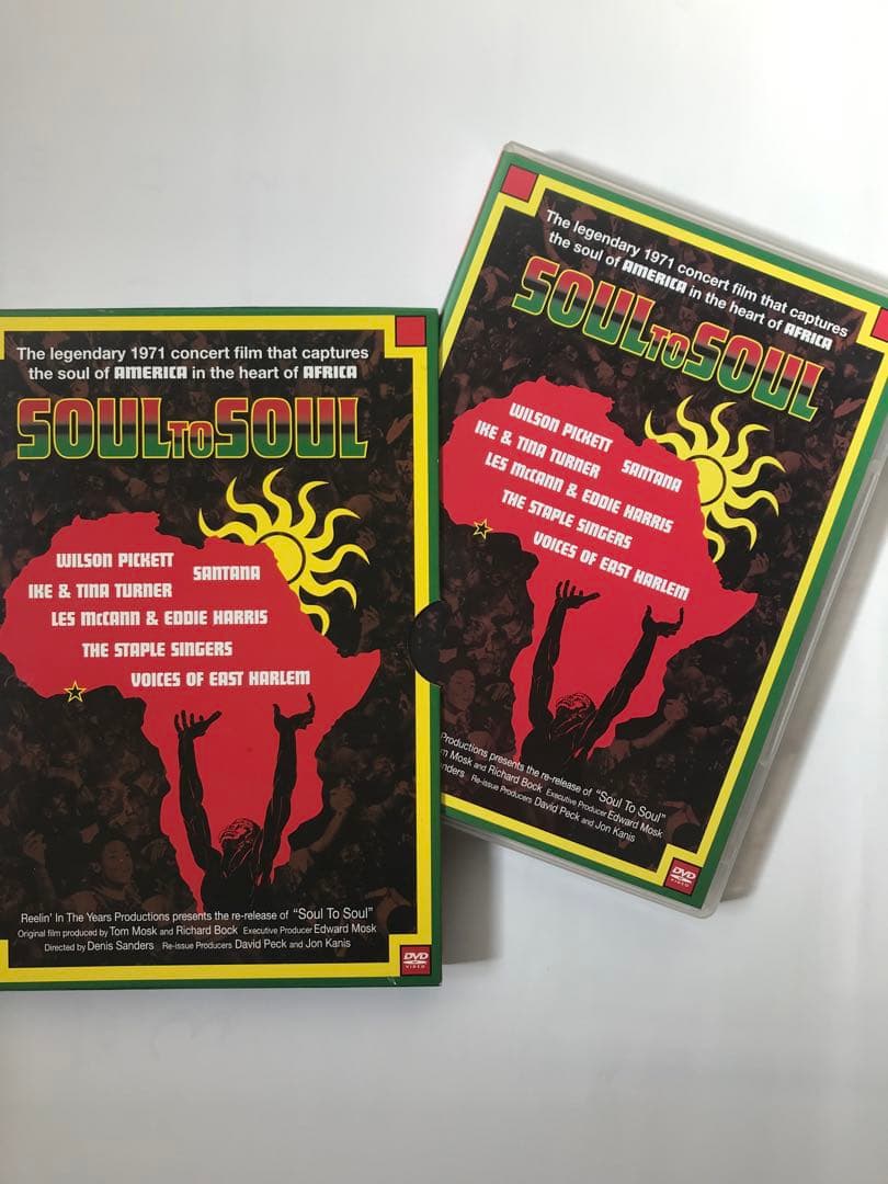 SOUL TO SOUL 魂の詩〜　DVD CD 2枚組