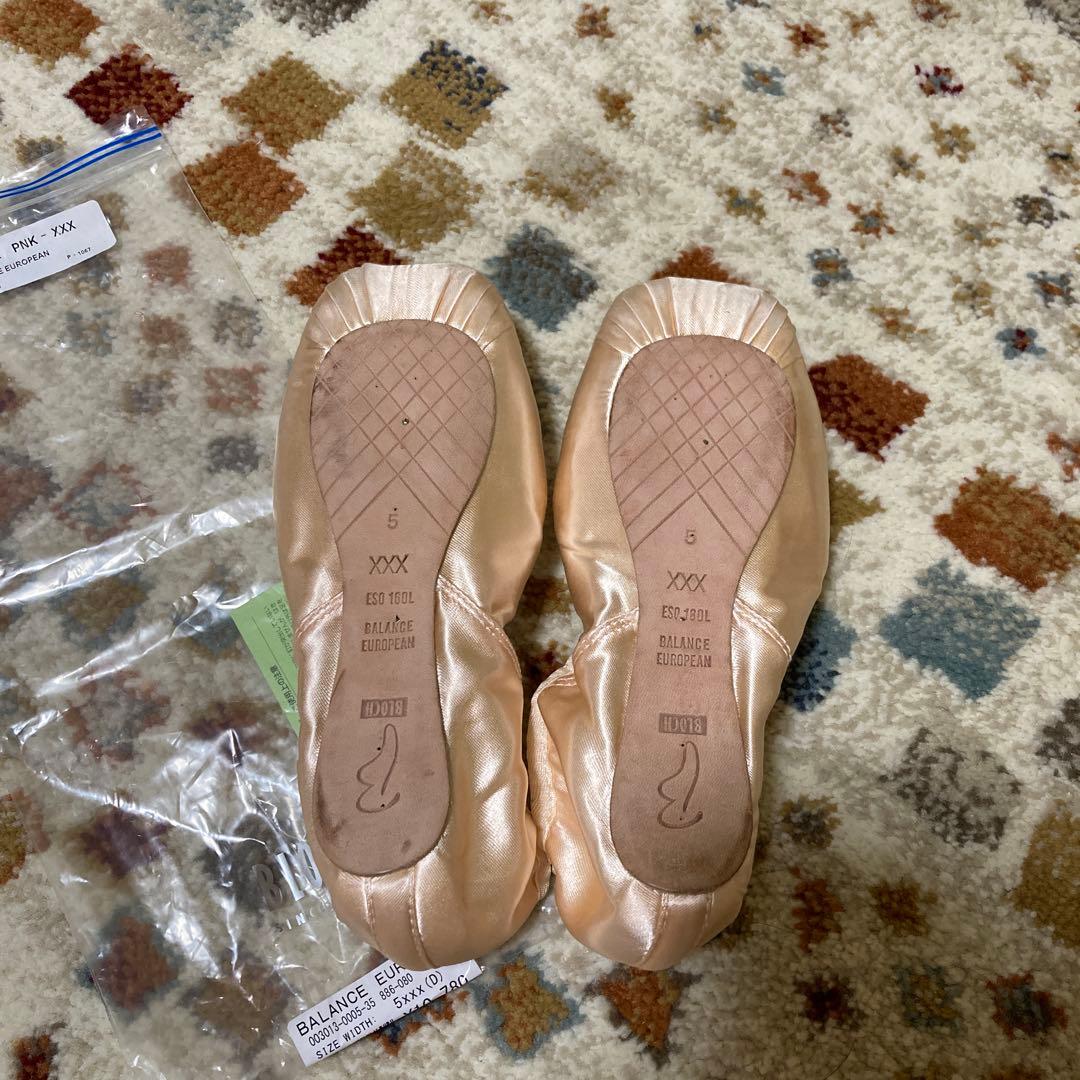 トゥシューズ BLOCH Balance European 5xxxD
