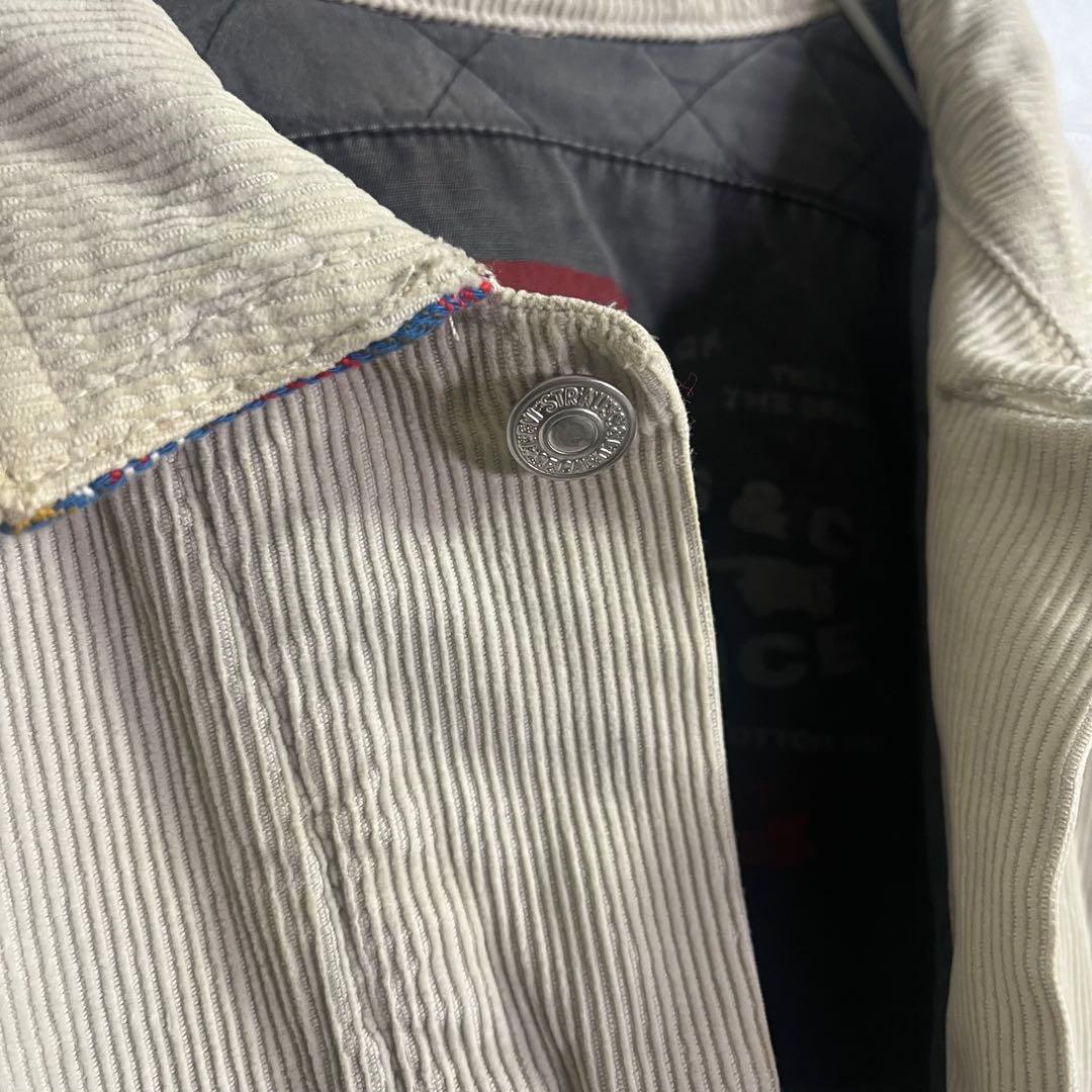 激レア！Levi's コーデュロイトラッカージャケット　裏地キルティング　黒タブ