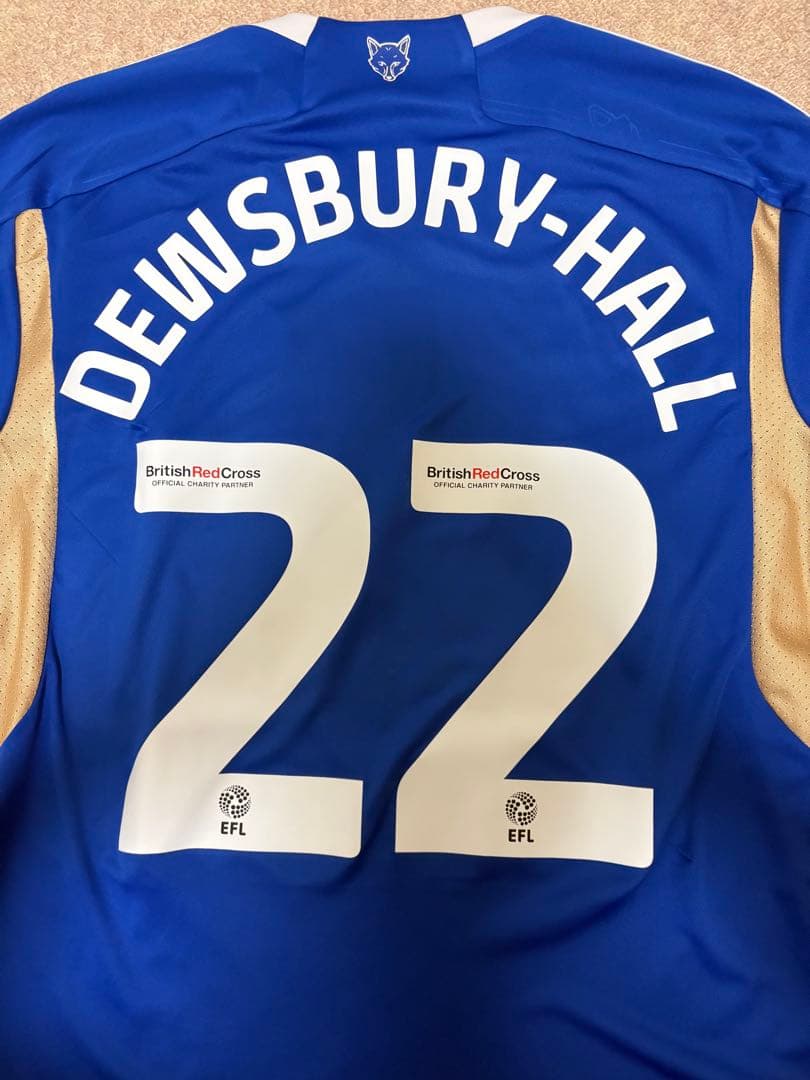 レスター　ユニフォーム　Dewsbury-Hall 22 正規品 レスターシティ