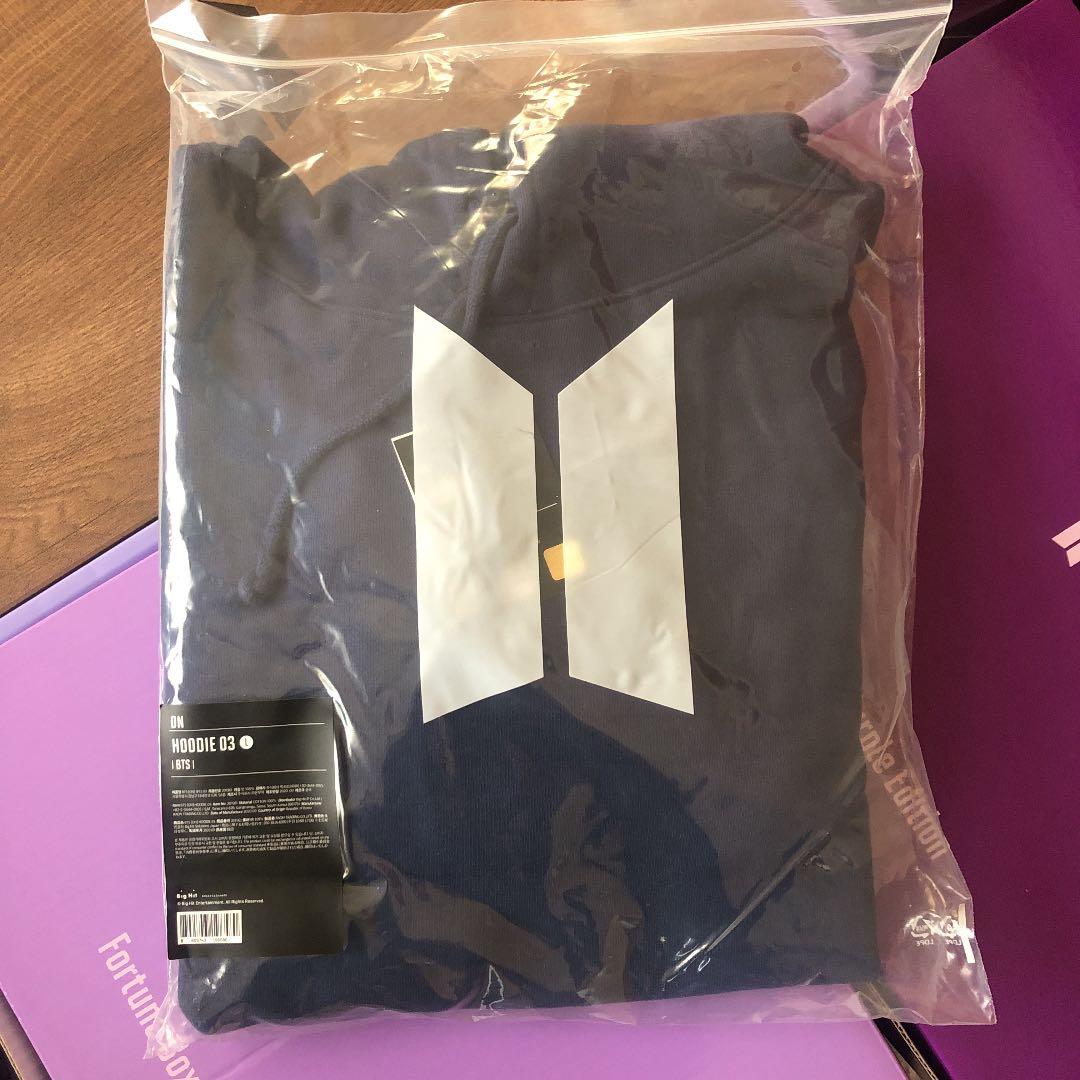 BTS ON フーディー　L フォーチュンボックス　パーカー