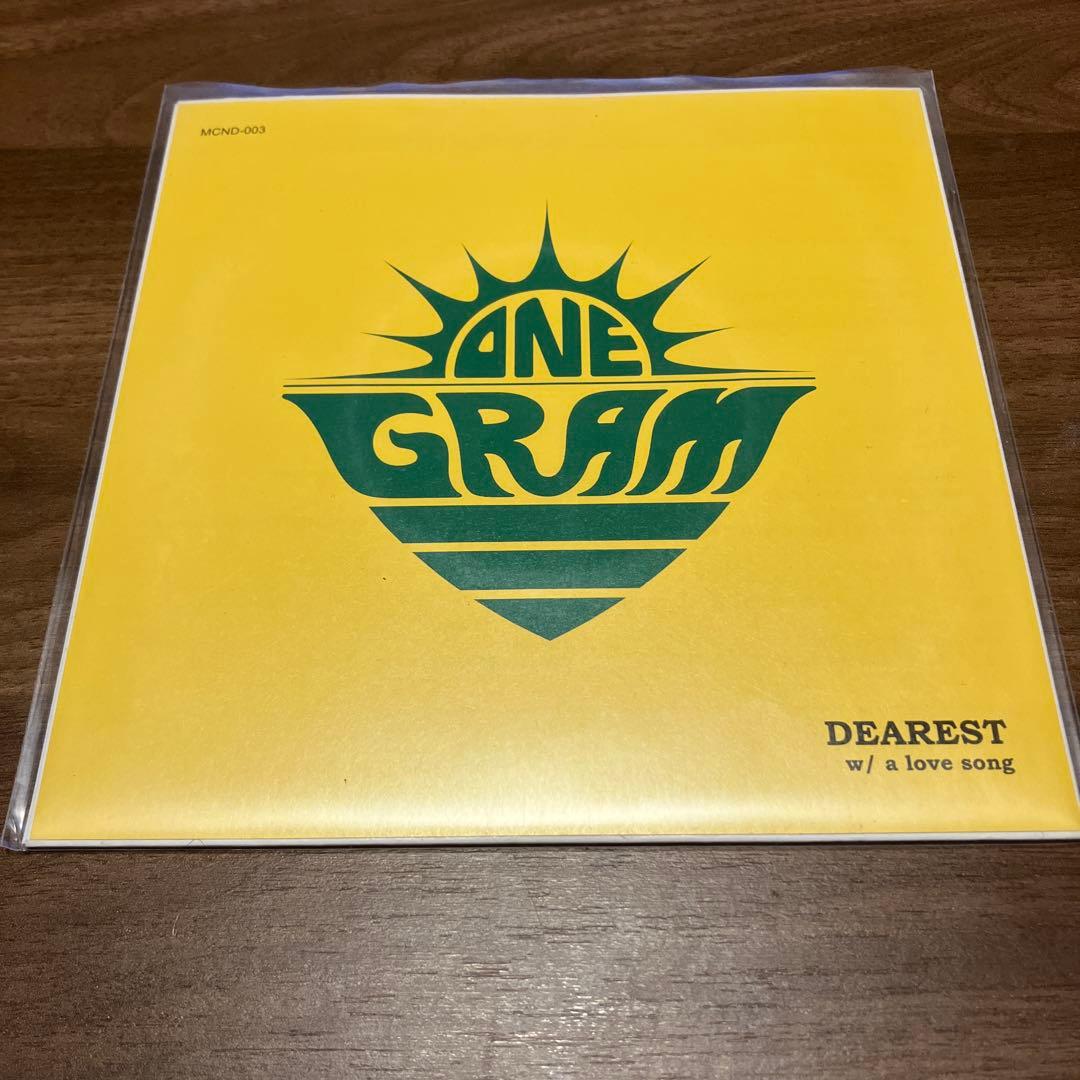 ONEGRAM / DEAREST / ディアレスト　7インチレコード