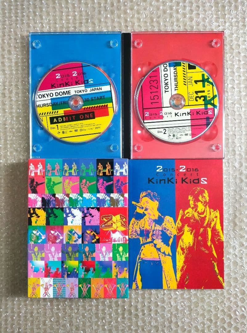 KinKi Kids DVD 初回 2015-2016 Concert 乙コン
