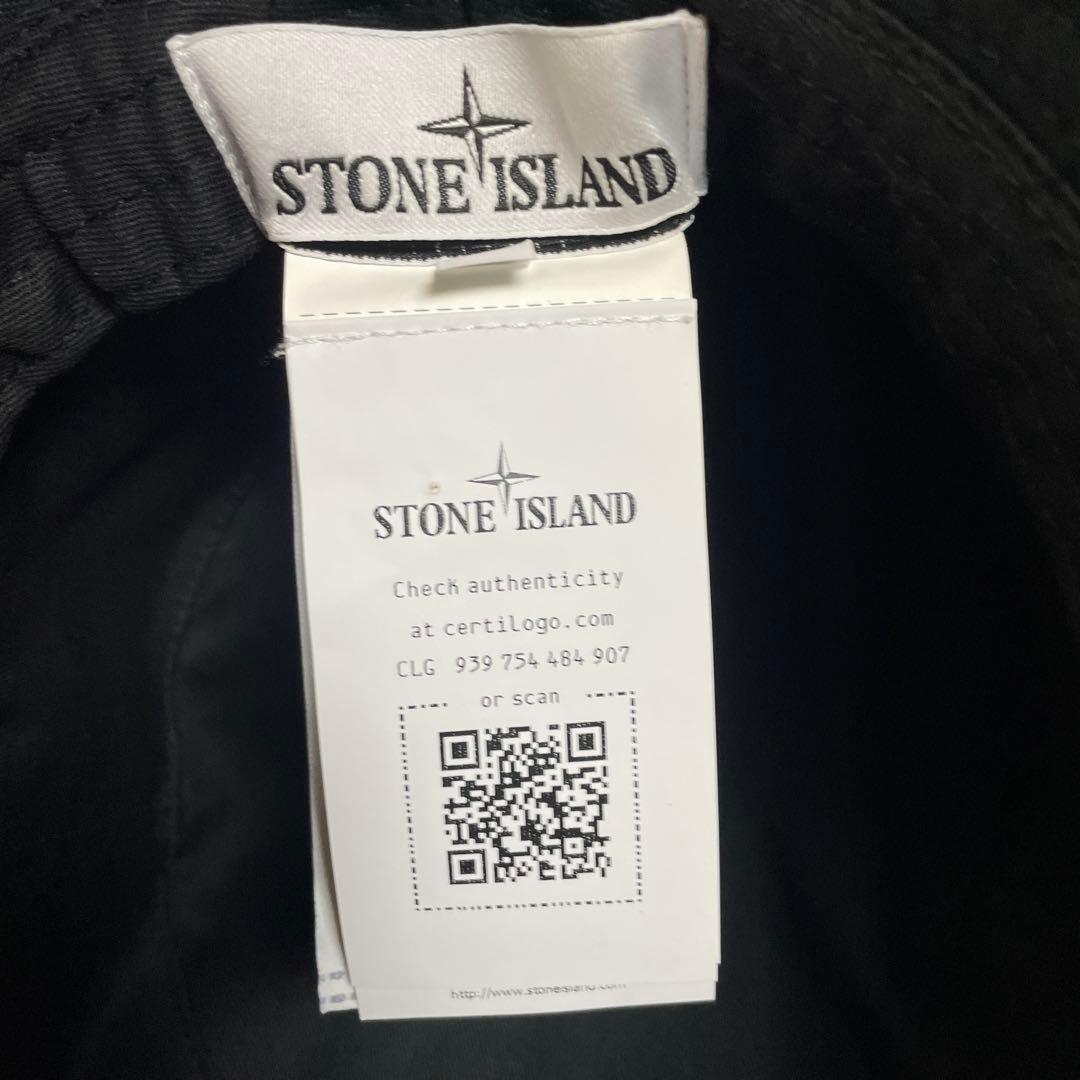STONE  ブラック バケットハット
