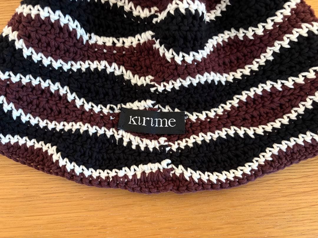 帽子 kirime Wave Knitting Hat