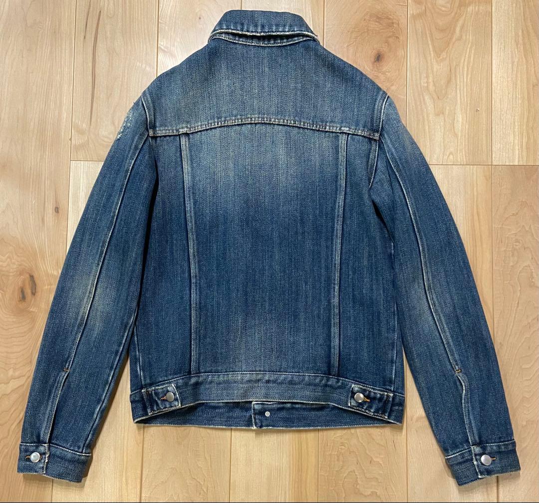 中古 バルマン BALMAIN Gジャン デニムジャケット 50