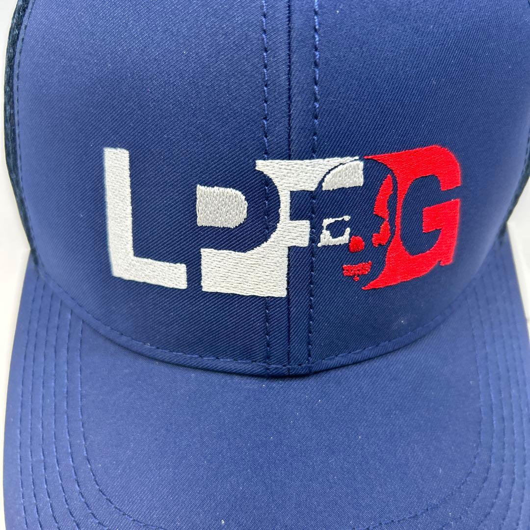 LPFG メッシュキャップ ネイビー ゴルフ スポーツ 帽子