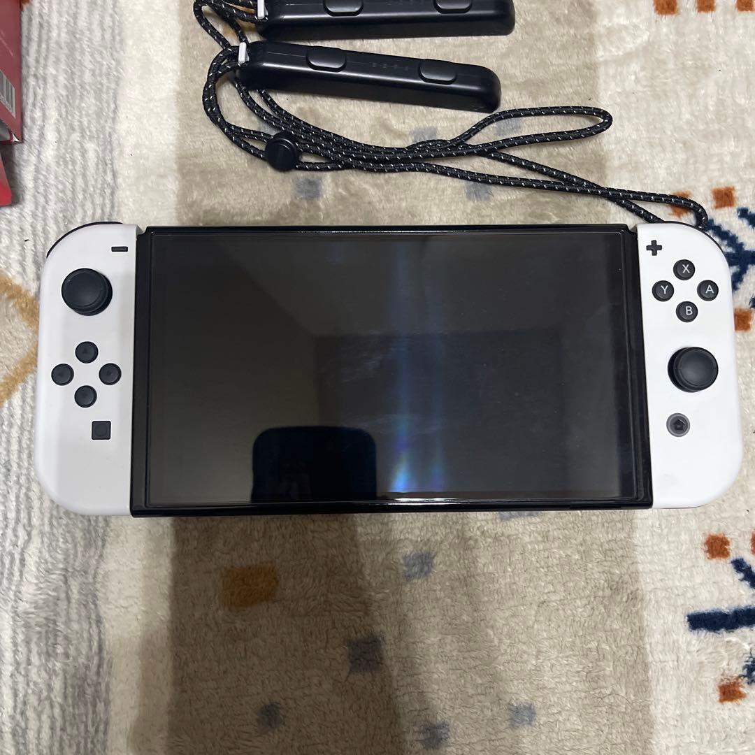 Nintendo Switch 有機EL 本体 美品 64G SDカード付き