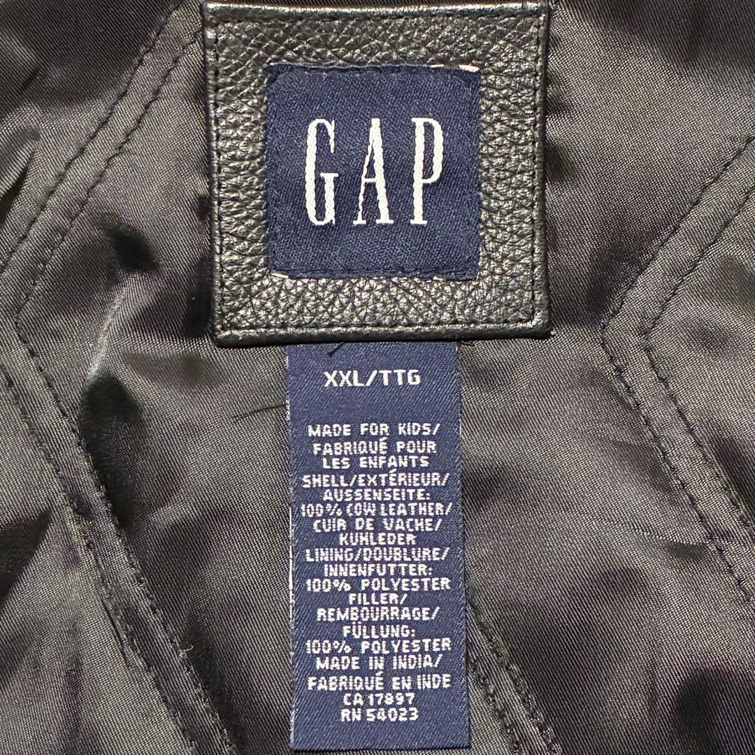 90s 00s OLD GAP レザージャケット 牛革