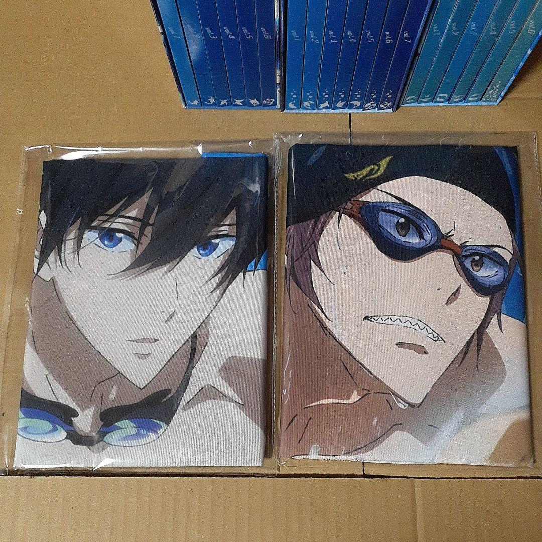 Free!　DVD １期２期３期　全巻収納BOX付き+STYLE　FiVE　CD