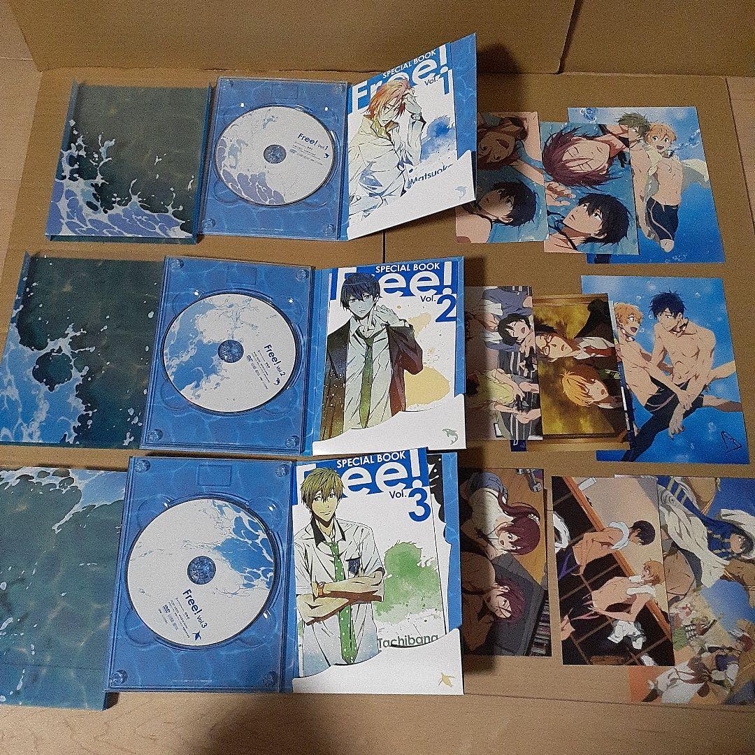 Free!　DVD １期２期３期　全巻収納BOX付き+STYLE　FiVE　CD