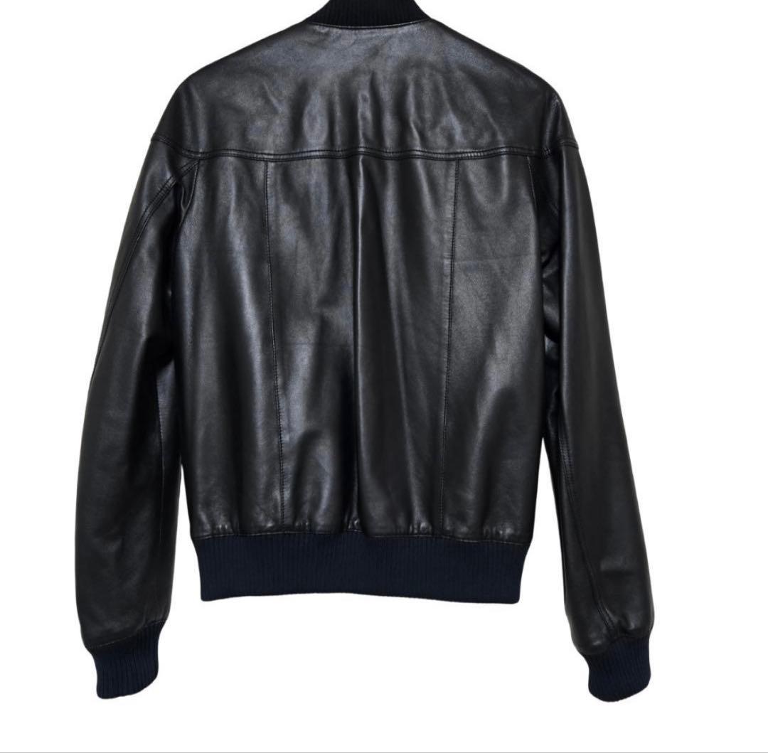 ss07 エディ期 Dior homme レザーボンバージャケット ブルゾン