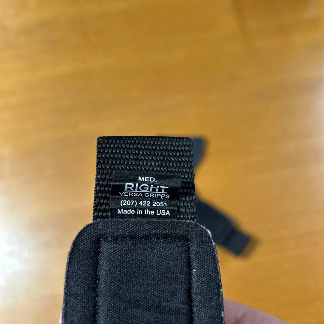 ゴールドジム(GOLD'S GYM) パワーグリップ M(手首の太さ約18cm)