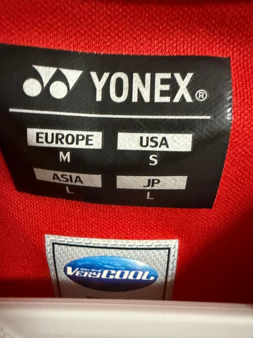 YONEX ゲームシャツ バドミントンまたはテニス用