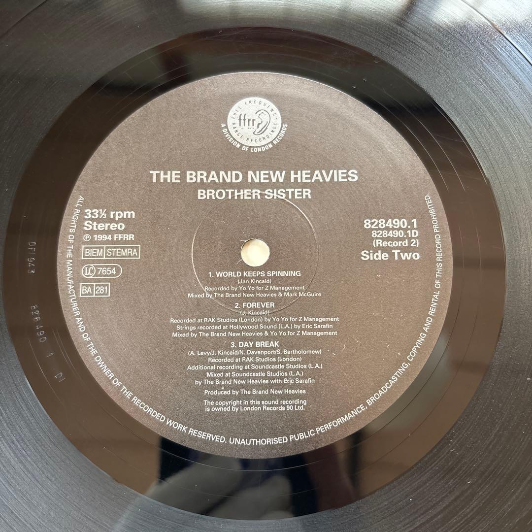 洋楽 THE BRAND NEW HEAVIES / BROTHER SISTER