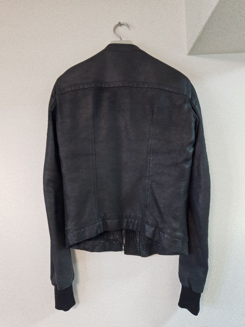 Rick Owens 10AW レザージャケット黒 XS