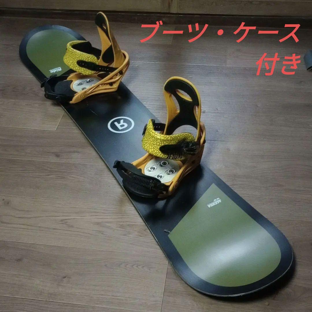 ケース・ブーツ付　Ride スノーボードセット　149cm