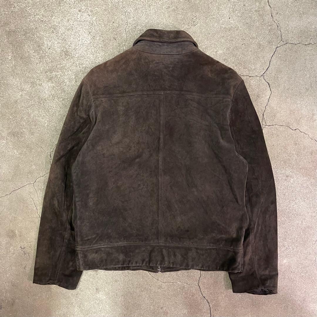 BANANA REPUBLIC スエードジャケット ダークブラウン M
