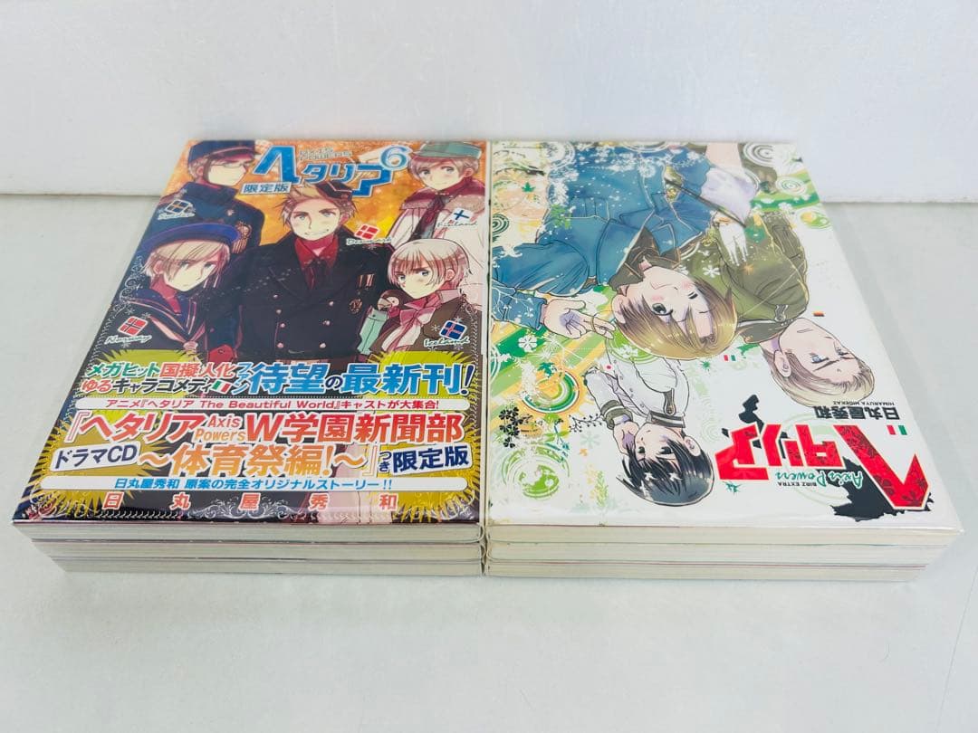 漫画コミック【ヘタリアAXIS POWERS1-6巻全巻完結セット】日丸屋秀和②