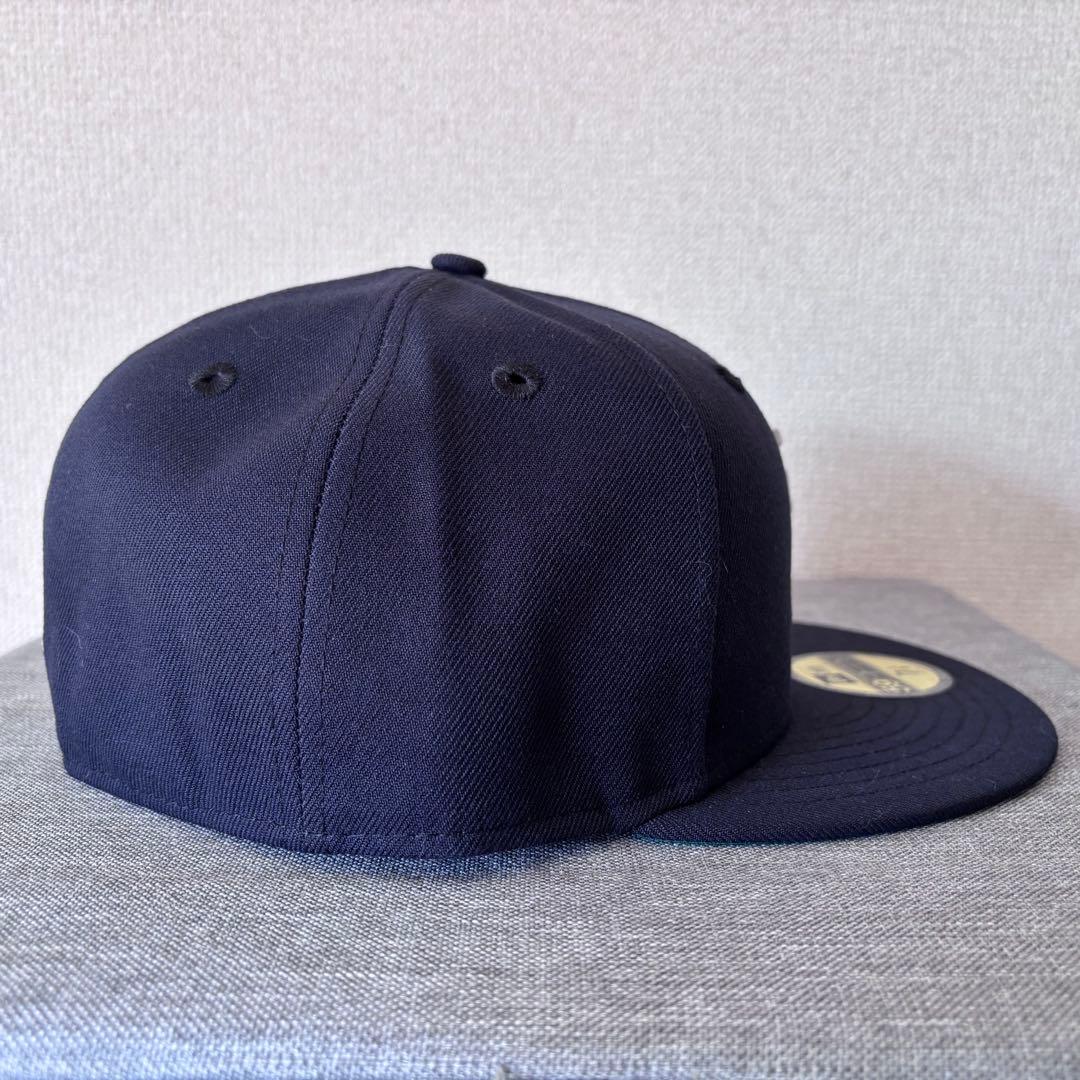 【海外限定】ニューエラ ロサンゼルスドジャース 59FIFTY グロウネイビー