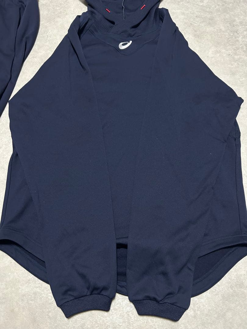 希少 セットアップasics ベースボール　フィールドパーカー パンツ 2XL