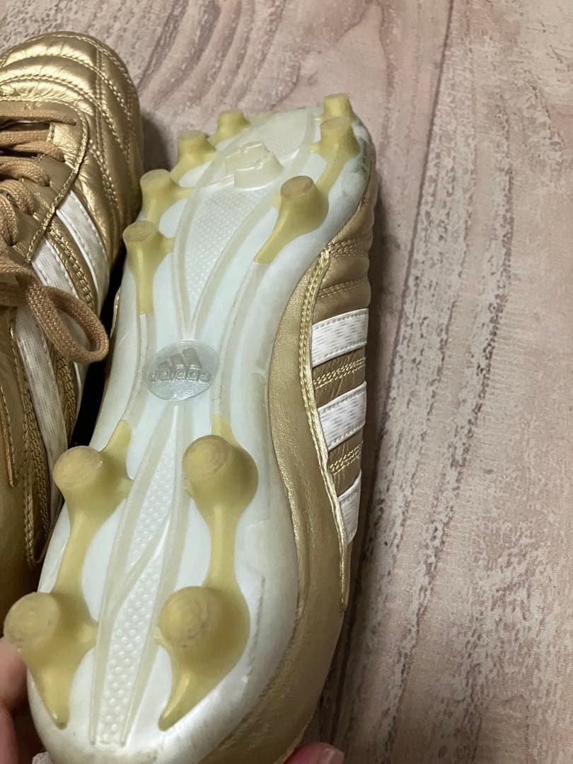 中田英寿氏着用モデル！ adidas パティークX ゴールド
