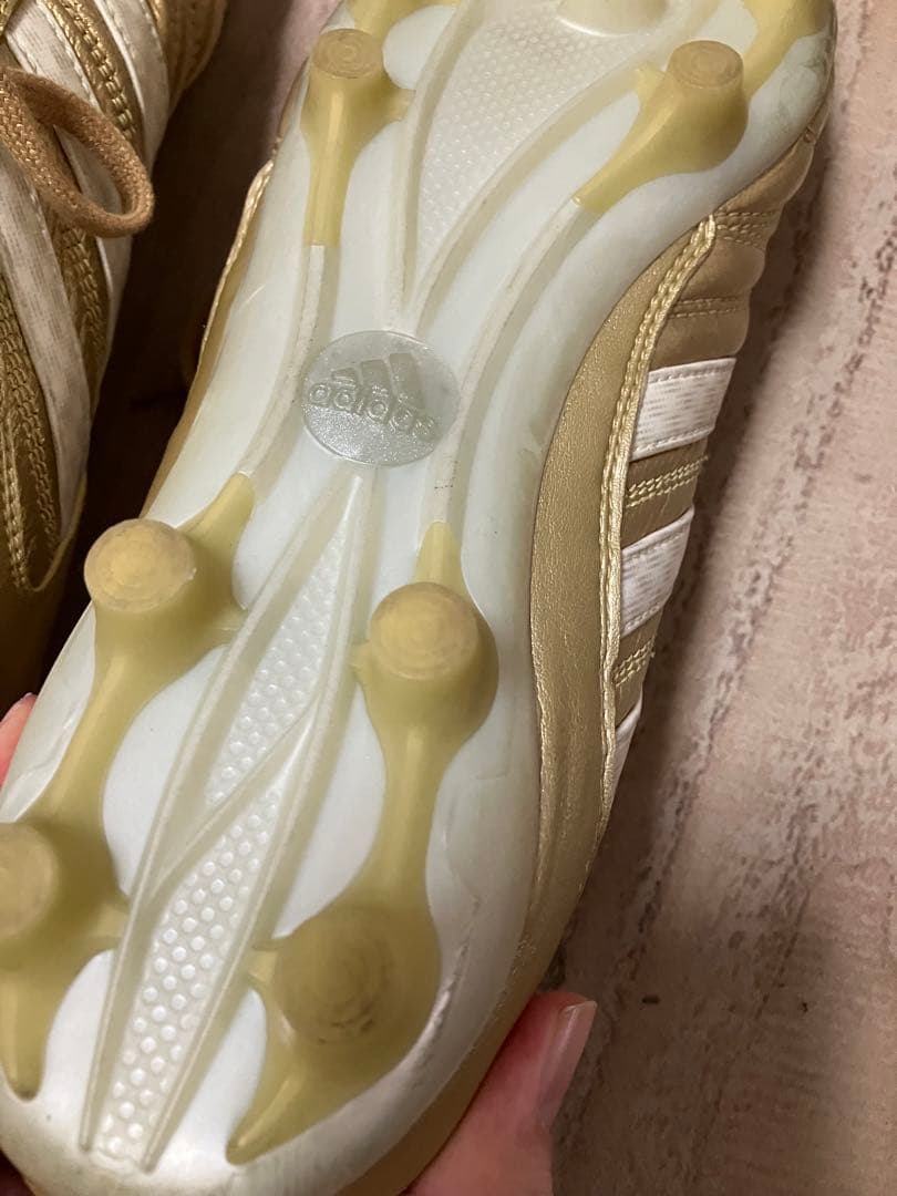 中田英寿氏着用モデル！ adidas パティークX ゴールド