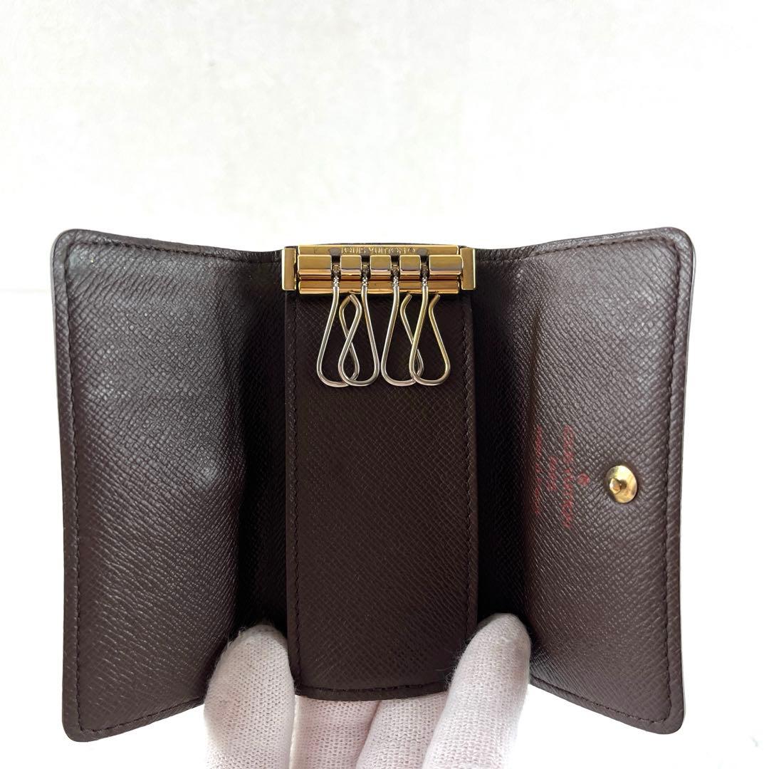 【美品】Louis Vuittonルイヴィトン ダミエ4連キーケース
