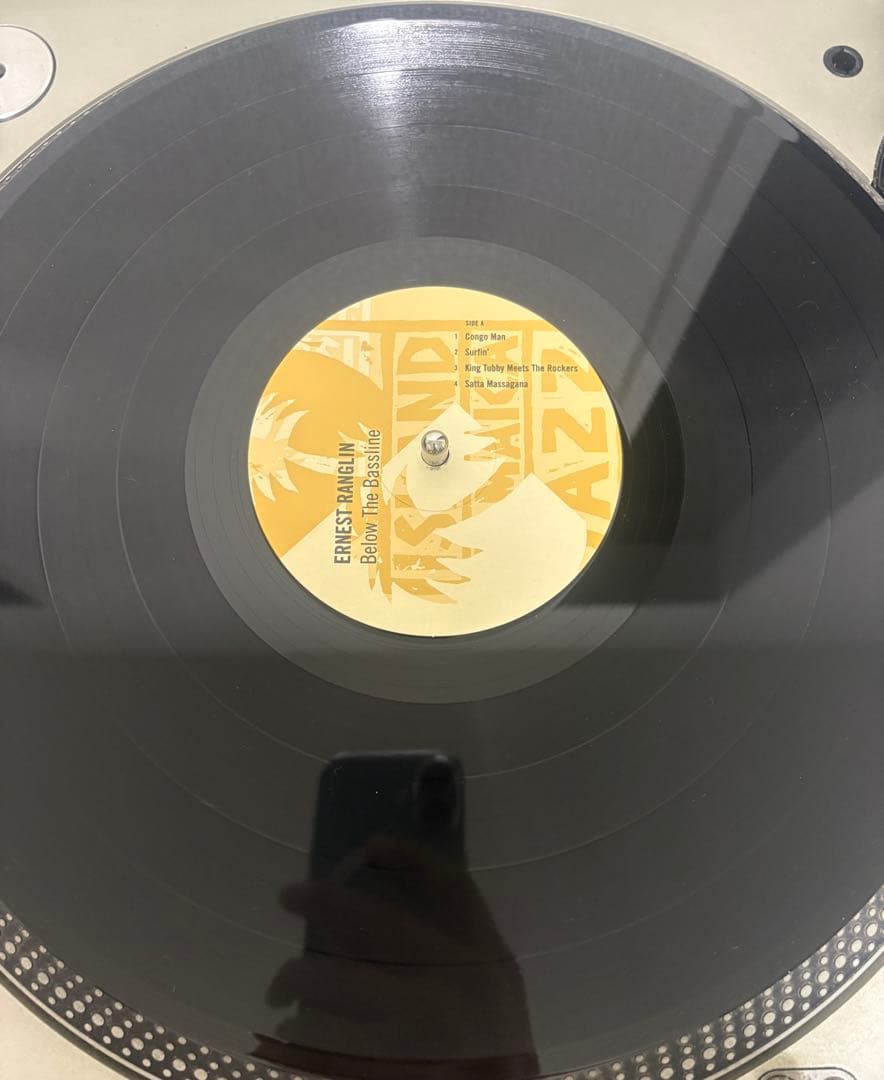 洋楽 Ernest Ranglin Below the Bassline LP