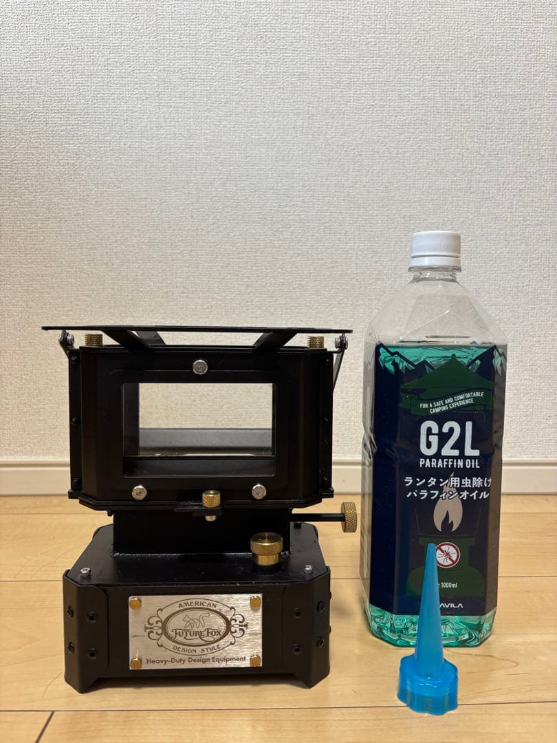 【美品】パラフィンオイルストーブ G2L(1.9L)オイル付