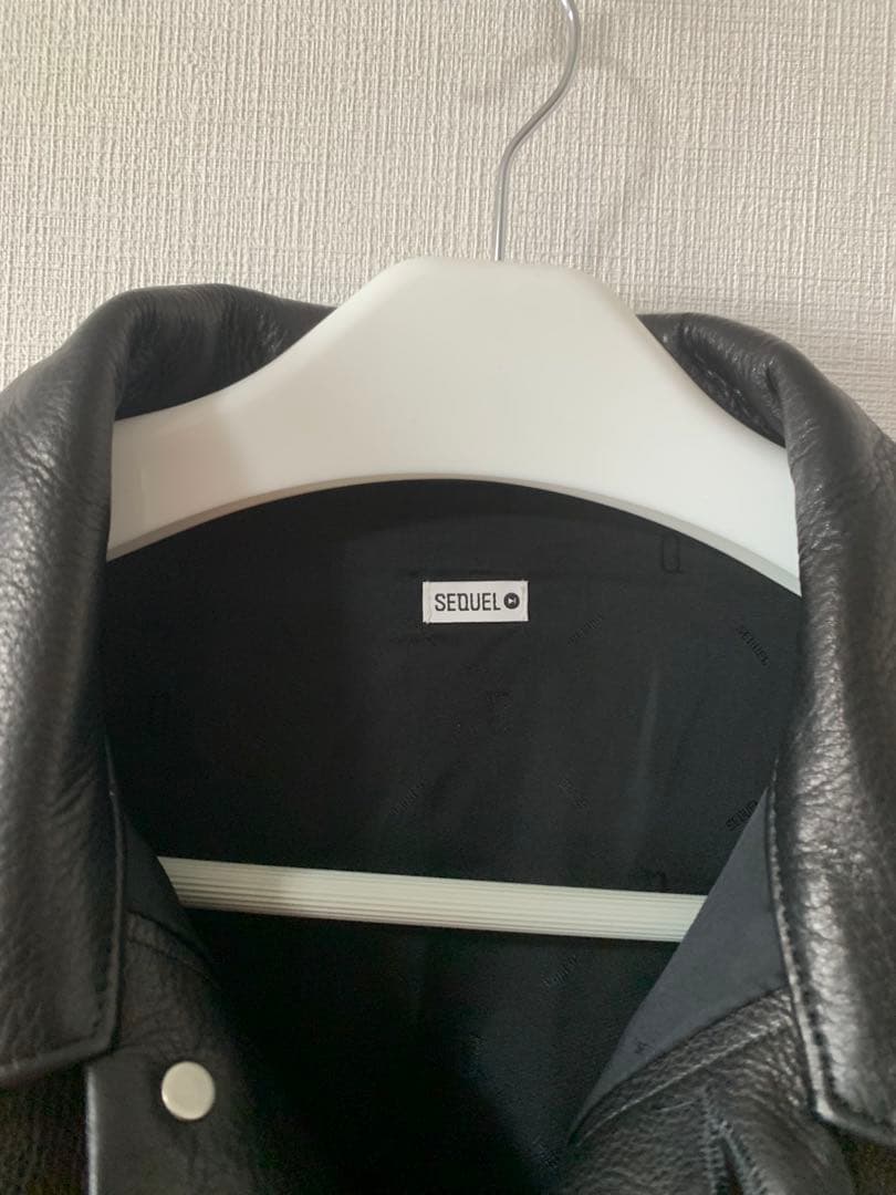 SEQUELシークエルLEATHERJACKET FRAGMENT 大戦 レザー