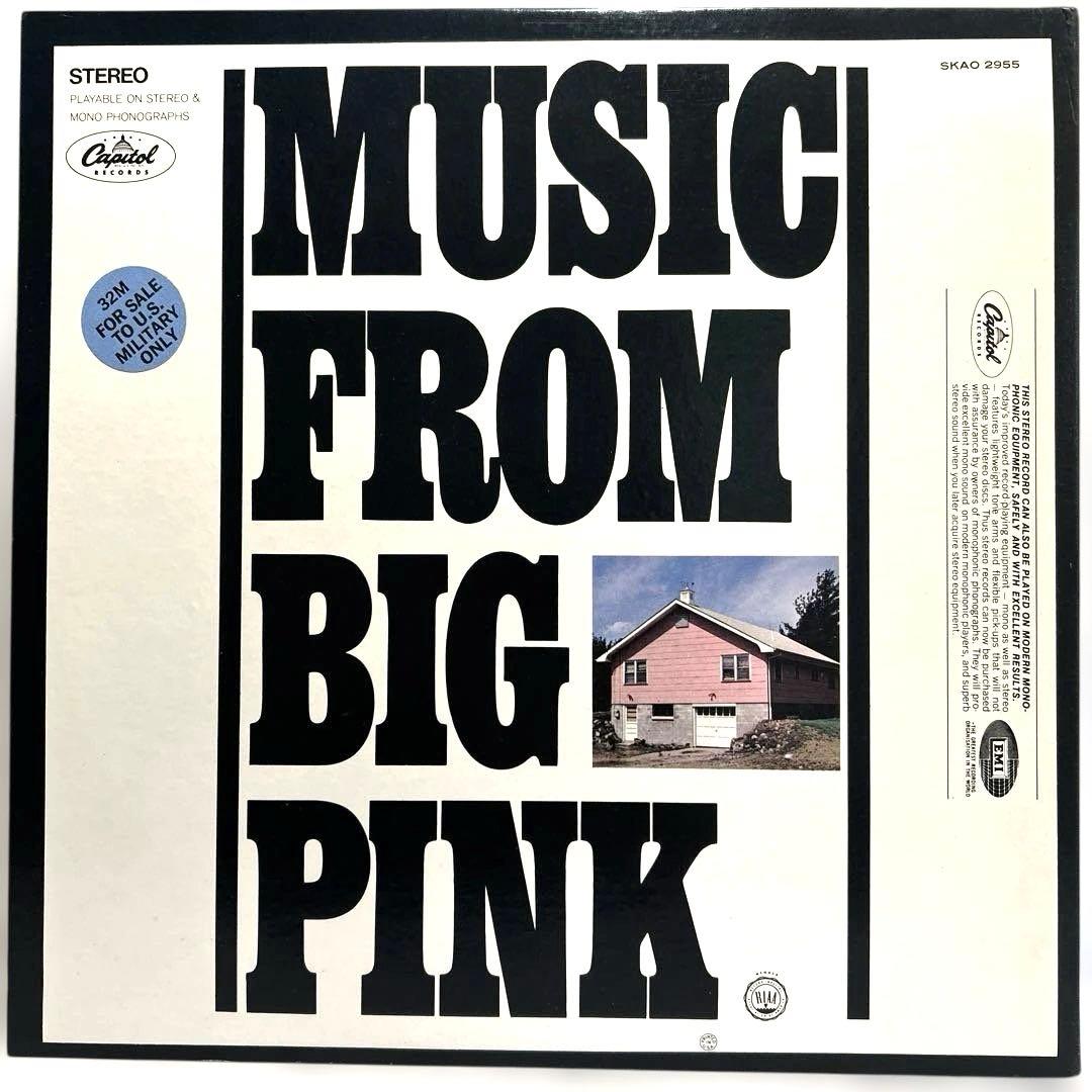 US盤LP ザバンドThe Band /Big Pink