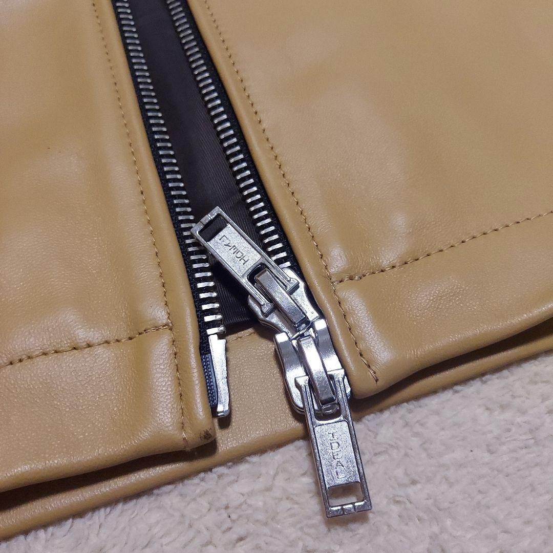 SKOOKUM シープ レザー コーチジャケット マスタード