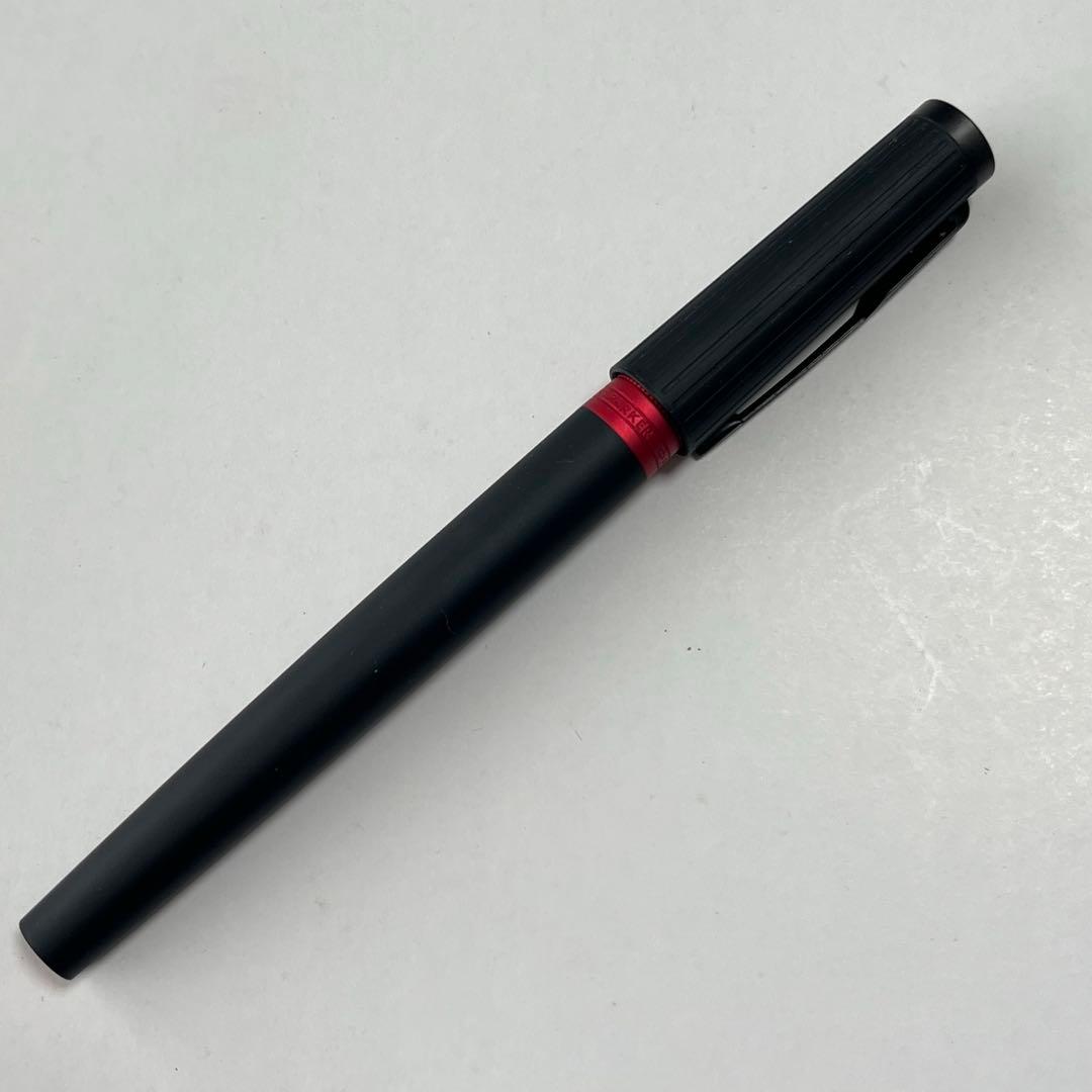 PARKER パーカー5th 万年筆ブラック×レッド 替え芯2本付き