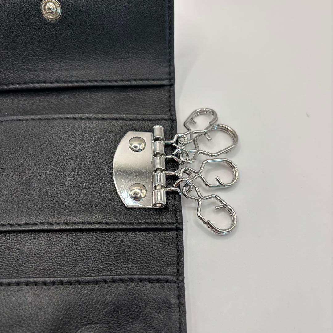 vivienne westwood キーケース　４連　ブラック　ブルーオーブ