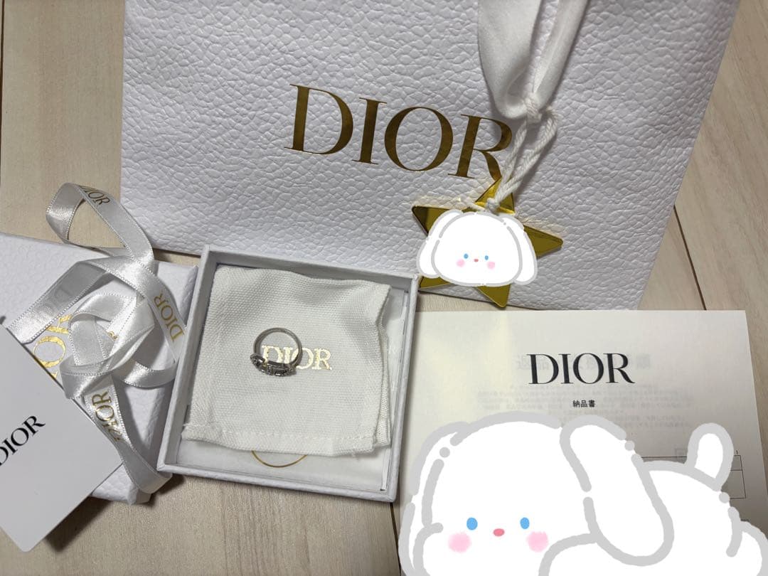 dior シルバーリング