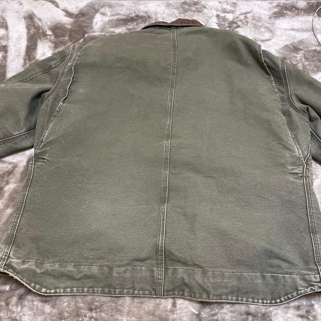 ト*サ様 11年メキシコ製Carhartt ワークジャケット C61ARG 2X