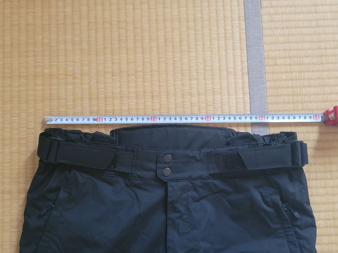 GOLDWIN スキーウェア サイドオープンパンツ フルジップ XXL 黒